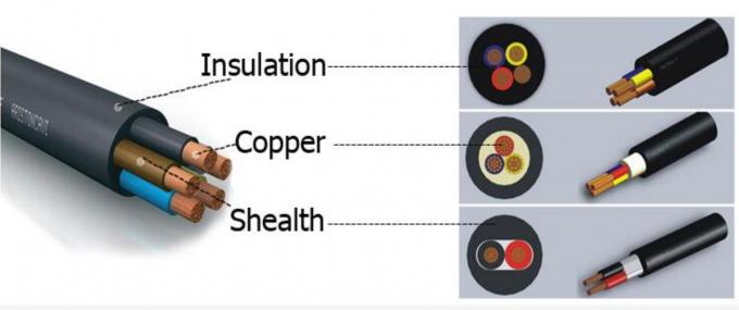 Силиконовый каучуковый кабель универсальный каучуковый гибкий кабель 4