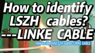 Как идентифицировать кабели LSZH-LINKE CABLE