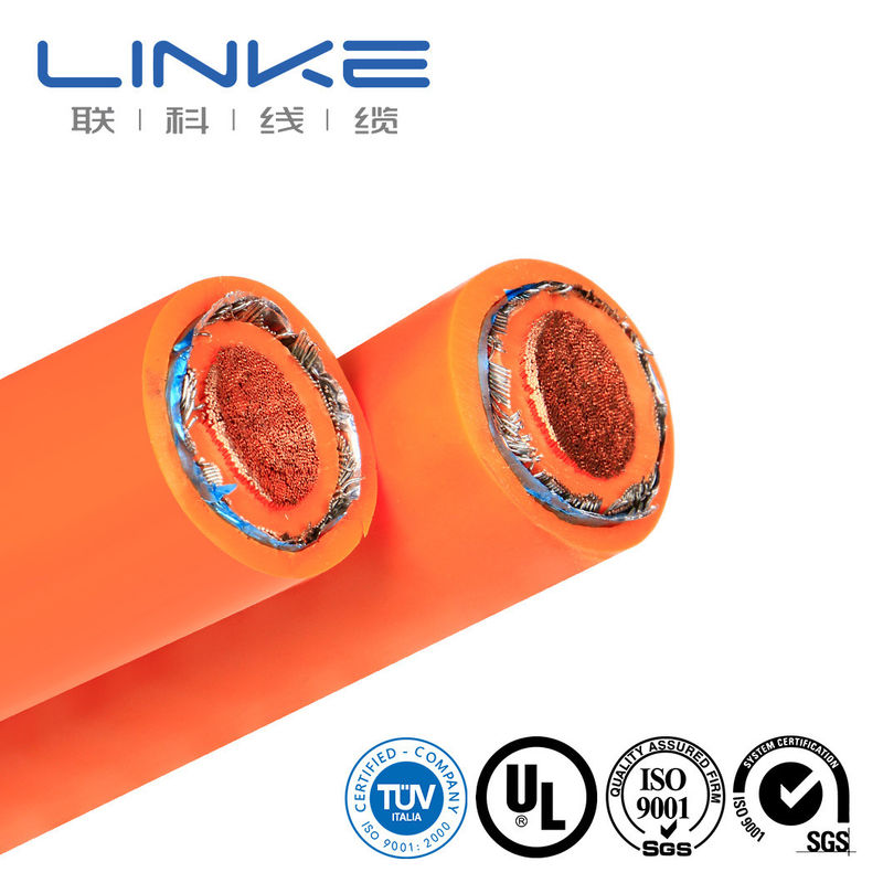 Новые энергетические транспортные средства водонепроницаемый 10mm2 16mm2 25mm2 высоковольтный кабель для электромобилей защищенный и не защищенный XLPE изоляционный PVC кабель