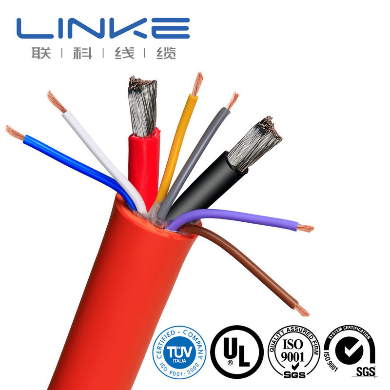 Настройка 16 AWG 1 Пара твердых кабелей для новой энергии с защитой из фольги из ПВХ и кабелем для зарядки электромобилей из PVC Jacket