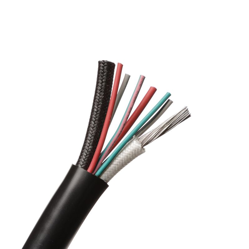Настройка 16 AWG 1 Пара твердых кабелей для новой энергии с защитой из фольги из ПВХ и кабелем для зарядки электромобилей из PVC Jacket