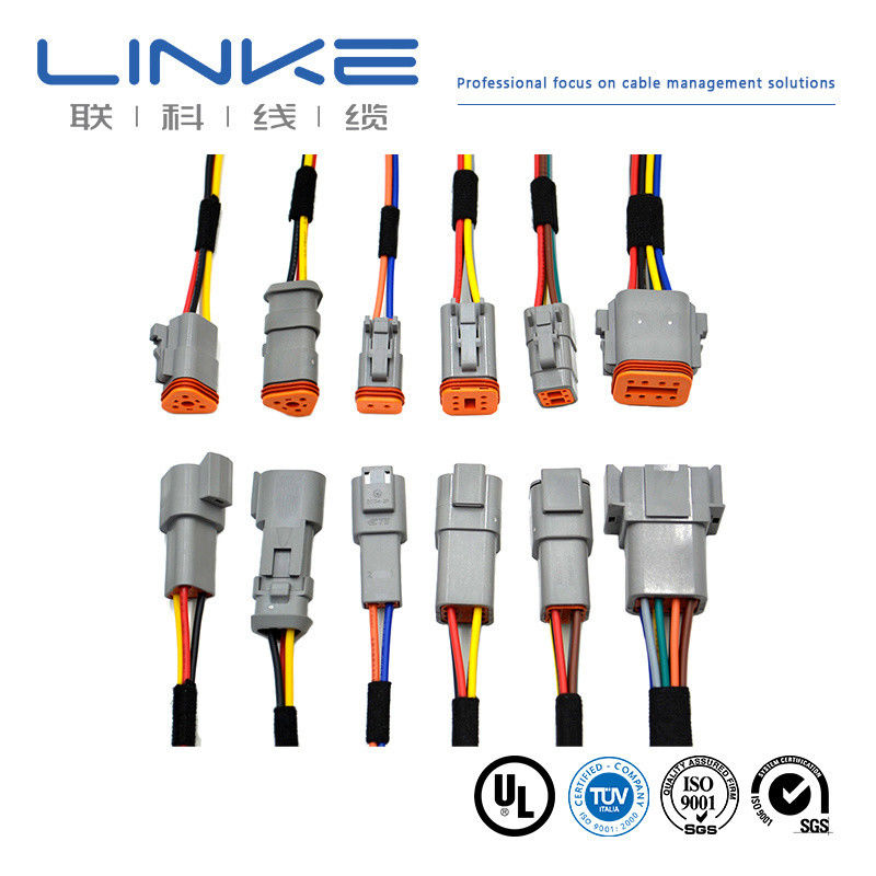 Черный UL 62 32A 5p 2c*10AWG 1c*10AWG 3c*18AWG EV кабель для зарядки с медными проводами