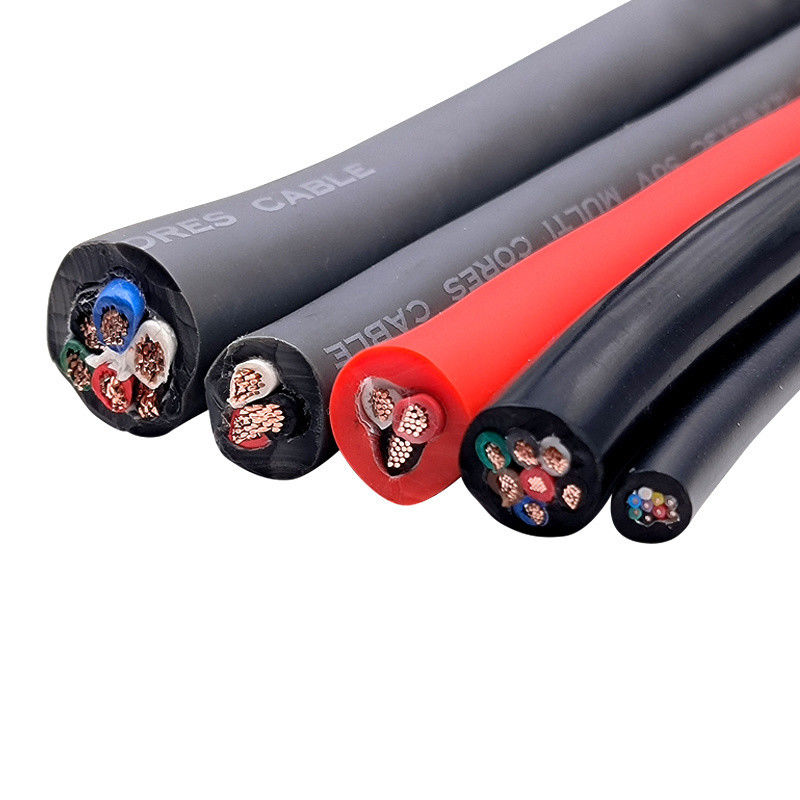 105 градусов переменного тока 300/500В H05bz5-F / H07bz5-F EV зарядное кабель с силиконовым жакетом и 16A номинального тока