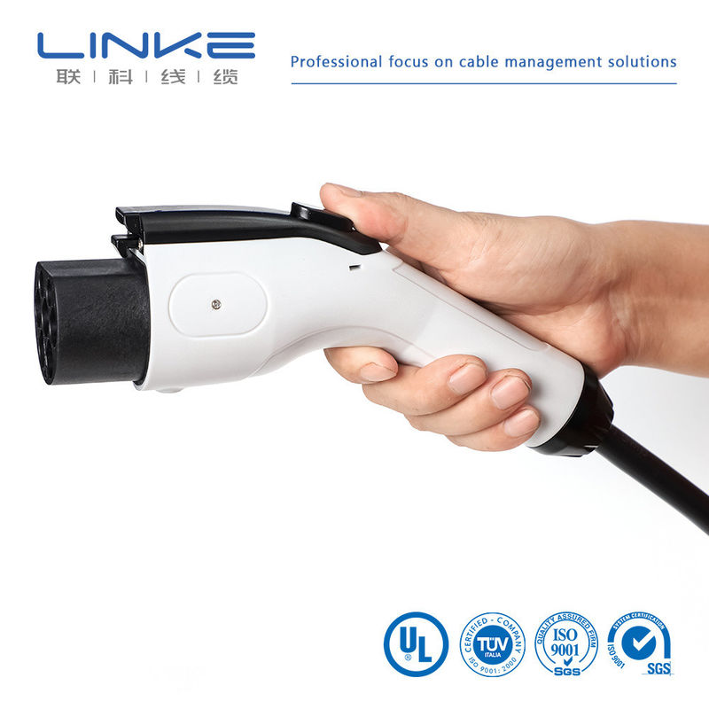 32A 7кВт 16A кабель для зарядки электромобилей с оболочкой из ТПЭ и настраиваемой длиной