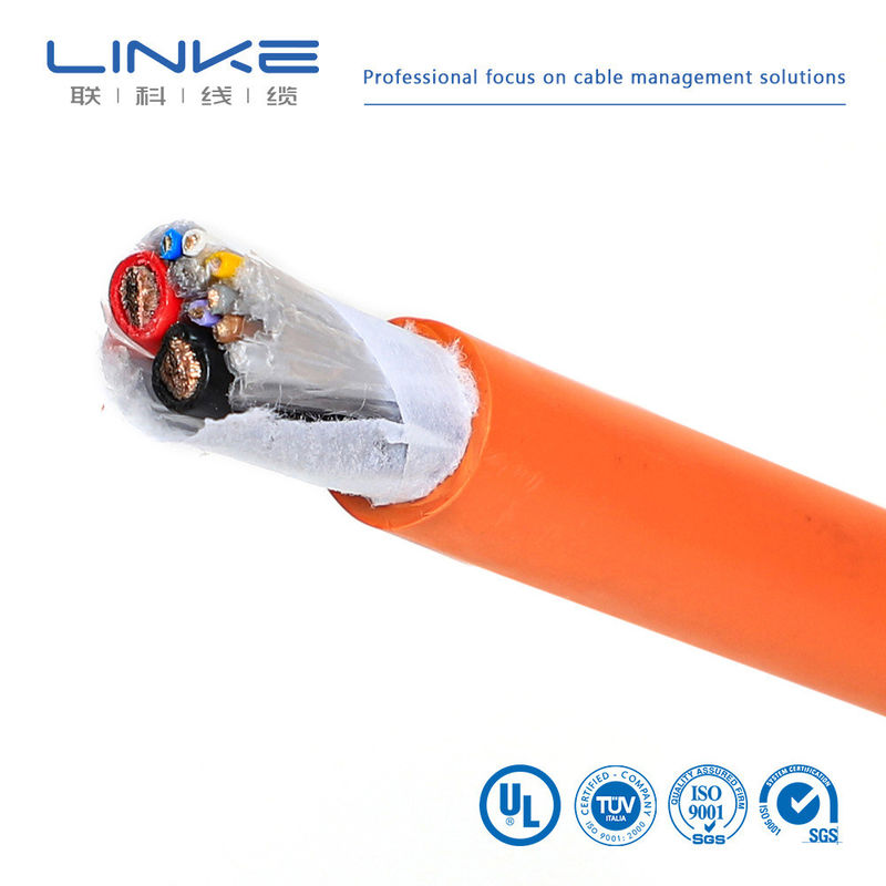 Изолированный медный проводник высоковольтный кабель с высокой температурной стойкостью и номинальным напряжением 600 В для промышленных применений