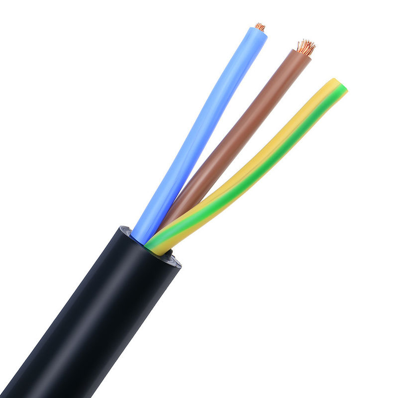 RS PRO 3 Core x 0.75sqmm ((Class 5 PCW), изолированный из ПВХ, обшитый из ПВХ, 300/300В, H03VV-F.