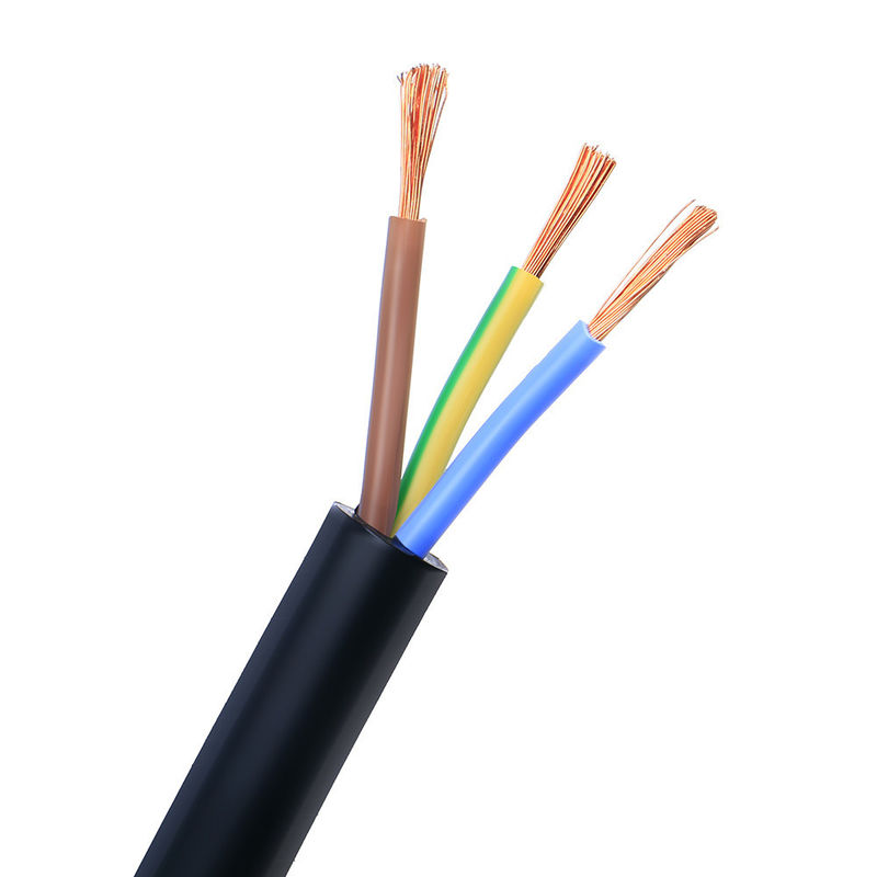 RS PRO 3 Core x 0.75sqmm ((Class 5 PCW), изолированный из ПВХ, обшитый из ПВХ, 300/300В, H03VV-F.