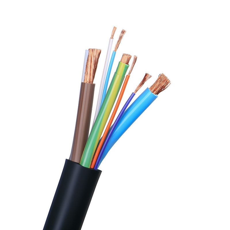 RS PRO 3 Core x 0.75sqmm ((Class 5 PCW), изолированный из ПВХ, обшитый из ПВХ, 300/300В, H03VV-F.