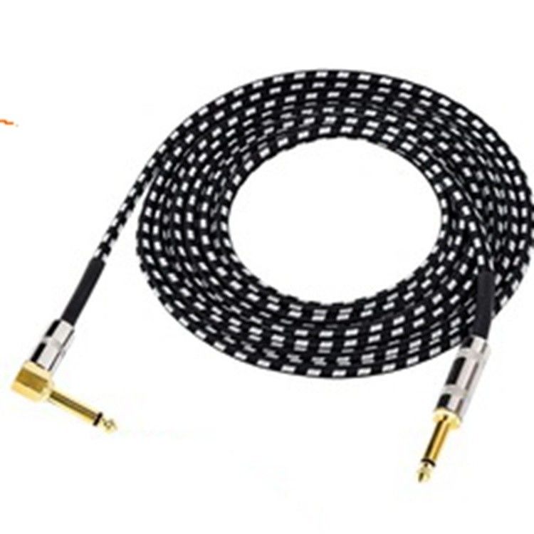 10FT Электрический инструмент аудио кабель 3m Jack To Jack Коннектор 6.35 мм