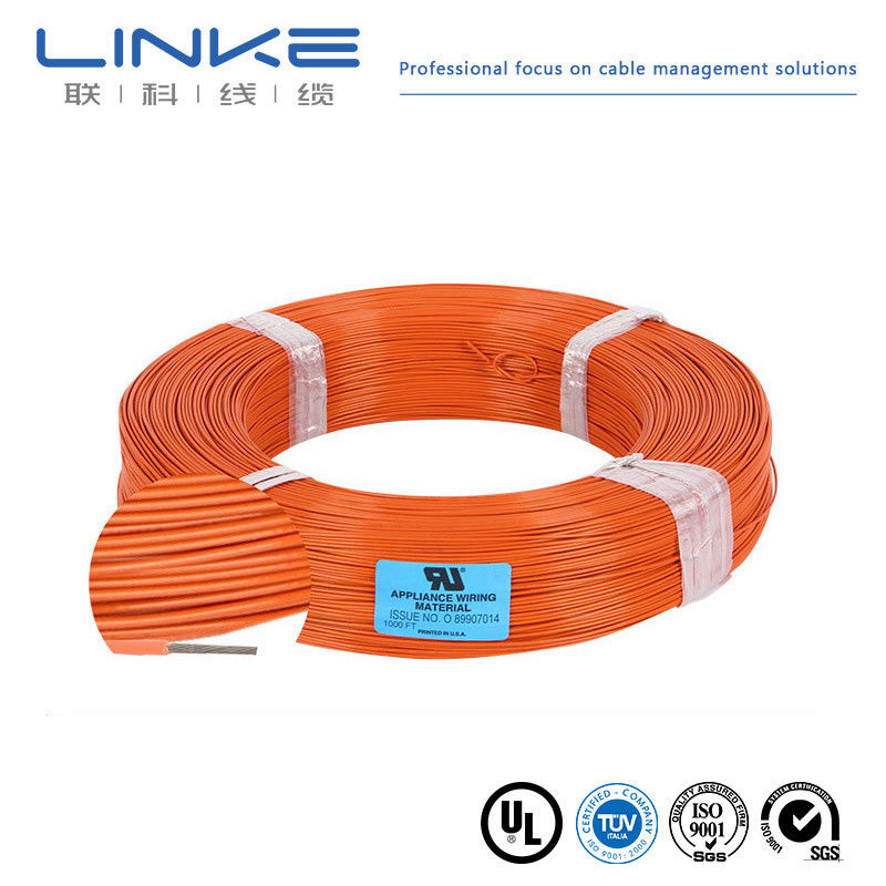 UL1723 FEP Изоляция 10-30AWG Консервированный медный одноядерный кабель с низким уровнем дыма и нулевым галогенным кабелем
