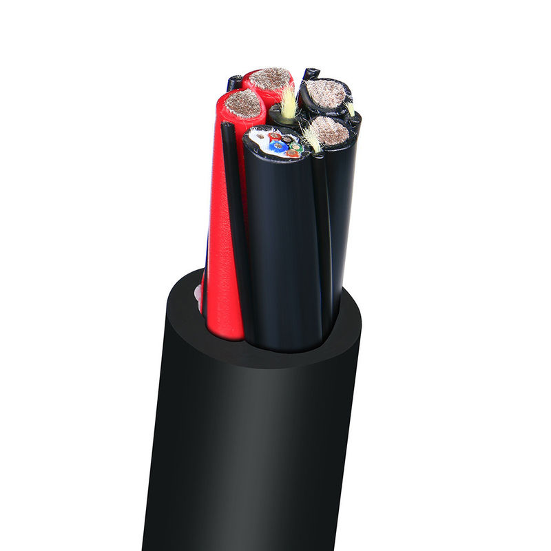 4p*22AWG ПВХ обшитый скрученный парный защищенный сервокабель с консервированной медью для подводных применений
