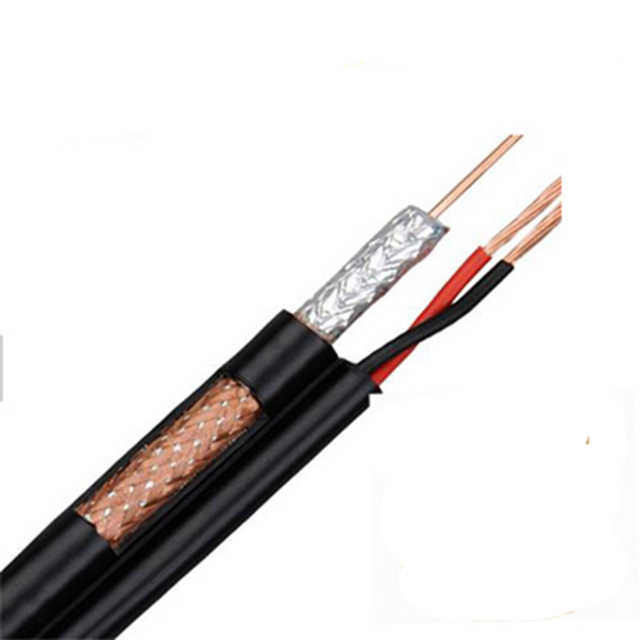 UL1007 30 AWG Black Power PVC Медный проводник Электрическая энергия Коаксиальный электрический кабель
