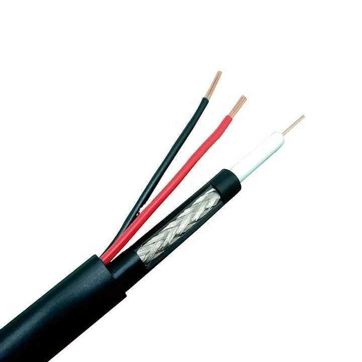 UL1007 30 AWG Black Power PVC Медный проводник Электрическая энергия Коаксиальный электрический кабель