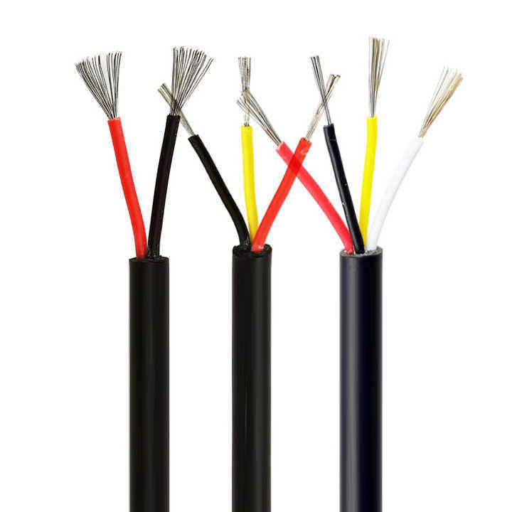 20AWG UL2464 Многоядерный электрический провод 2 ядра ПВХ Гибкие кабели USB для передачи данных кабель USB для первоначальной оплаты номинальная температура -60 ± 200C