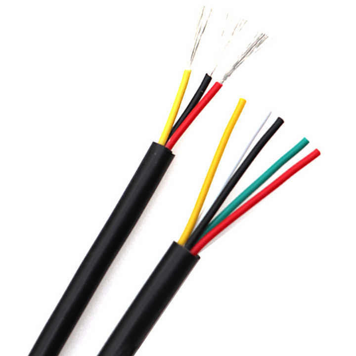 20AWG UL2464 Многоядерный электрический провод 2 ядра ПВХ Гибкие кабели USB для передачи данных кабель USB для первоначальной оплаты номинальная температура -60 ± 200C