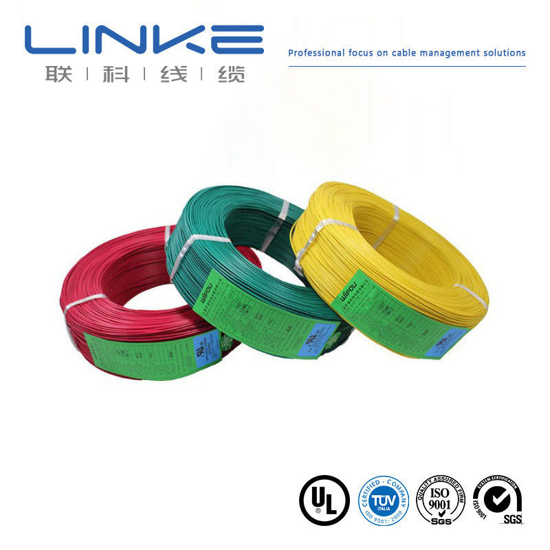 Теплоустойчивый UL1007 ПВХ изолированная проволока 16-28 AWG консервированный медный кабель с широким диапазоном температур