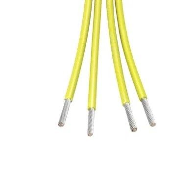 UL1332 Tinned Wire Yellow Resistant Flexible Electrical Cable with Yellow Core Material