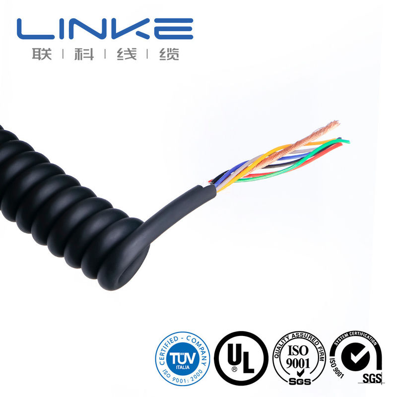 XLPE Jacket Overhead Spring Truck Trailer Power Cable for Heavy-Duty Brake System Medical Equipment Cabling (Кабель питания для тяжелой тормозной системы медицинского оборудования)