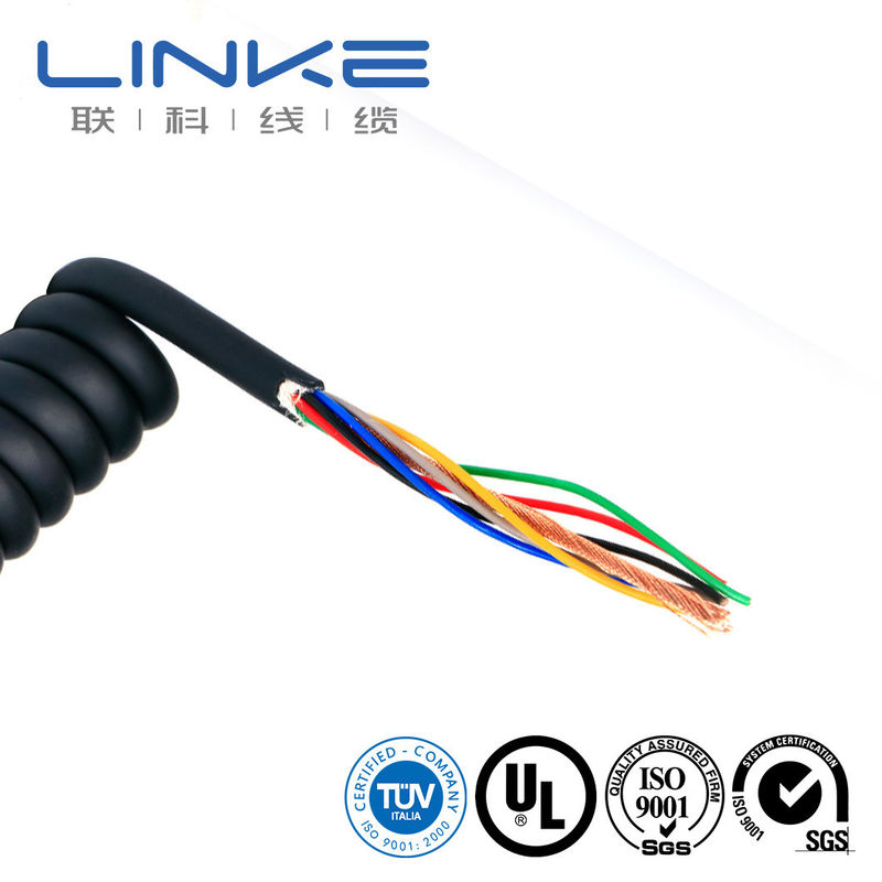 XLPE Jacket Overhead Spring Truck Trailer Power Cable for Heavy-Duty Brake System Medical Equipment Cabling (Кабель питания для тяжелой тормозной системы медицинского оборудования)