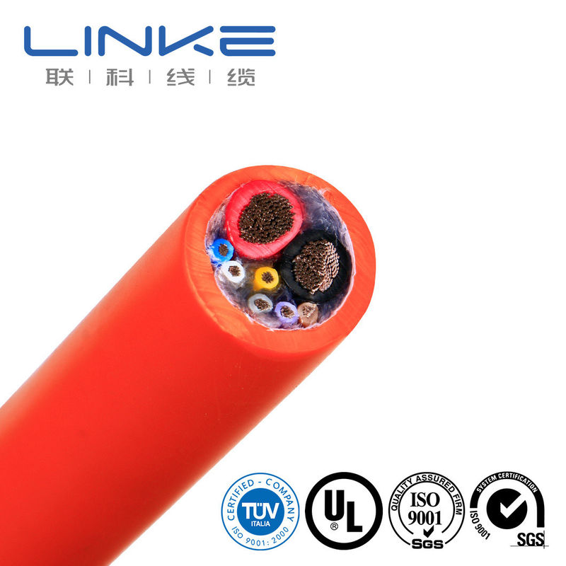 Кабель робота для дальних сигналов с проводником из витой пары и настраиваемой оболочкой для надежной связи