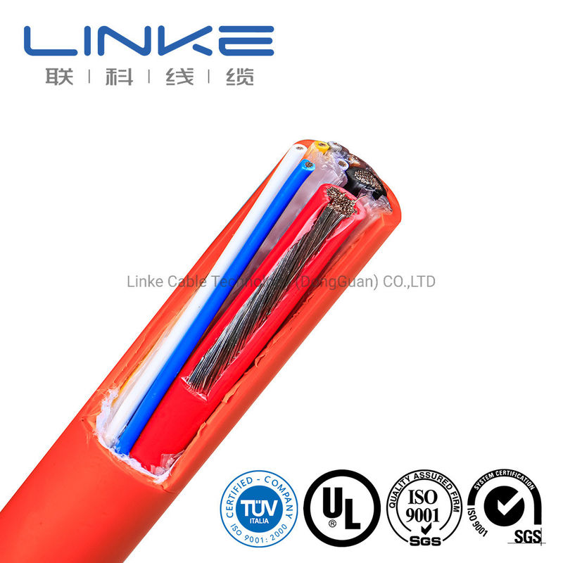 Специализированная сигнальная проводка с гибким голым обжигаемым медным проводом и широким диапазоном температур для автомобильных приложений