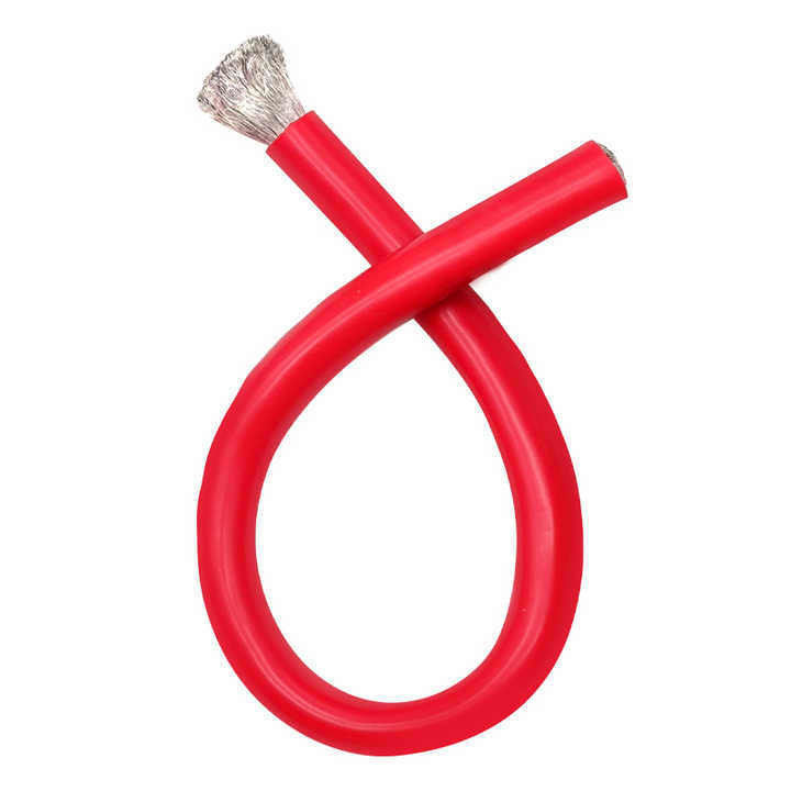 Наземные расходы 18AWG Высокая температура Гибкий мягкий силиконовый электрический провод огнеупорный Использование литиевой батареи новой энергии