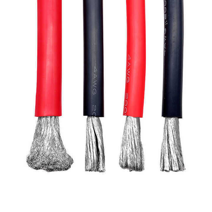 Силиконовый резиновый провод 12AWG 14AWG Автомобильный батарейный кабель Мягкий силиконовый провод Коррозионностойкий силиконовый провод