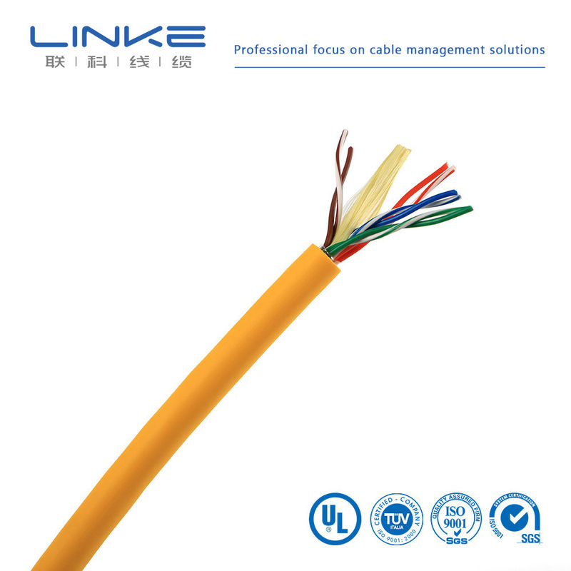CAT5e UTP LAN кабель CCA 1000 футов Желтый Факультативный наполнитель Валюта США США Твердый желтый