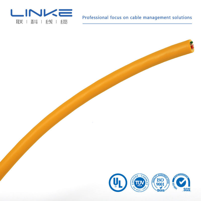 CAT5e UTP LAN кабель CCA 1000 футов Желтый Факультативный наполнитель Валюта США США Твердый желтый