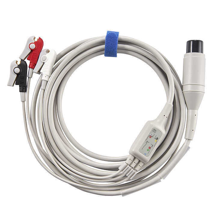 Кабель ТПУ-ЭКГ с консервированным медным ядром и возможностями настройки для медицинского оборудования