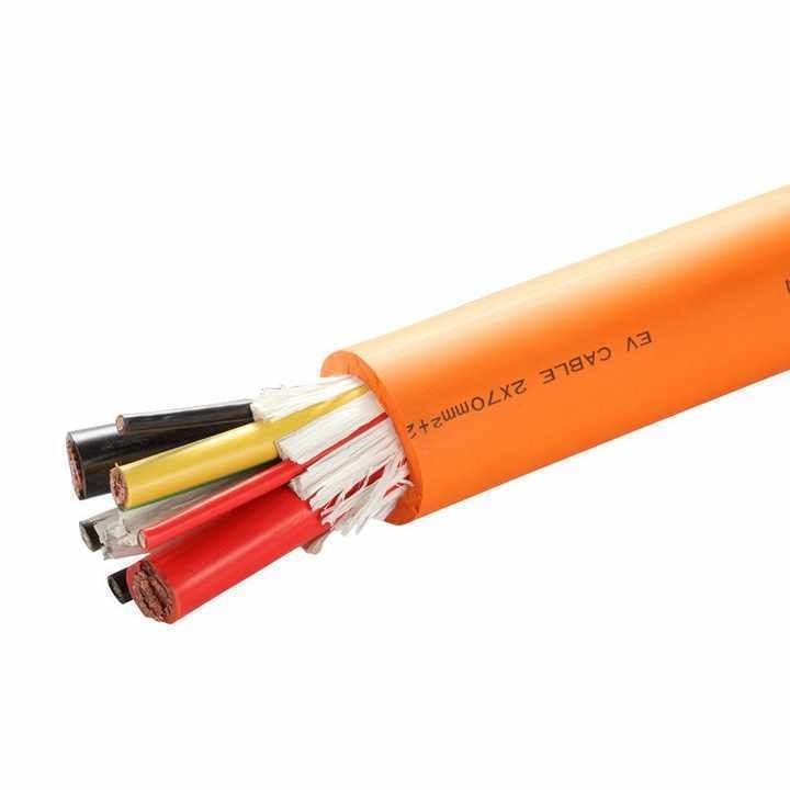 Одноядерный защищенный электромобильный провод EV кабель 6AWG 14AWG Энергетический высоковольтный провод Силиконовый резиновый пиджак