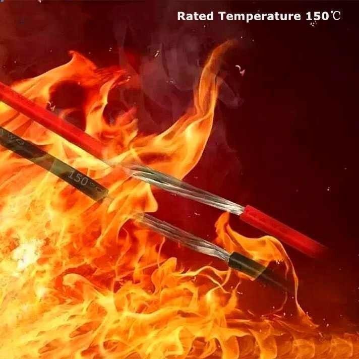 24AWG Консервированный медный теплоустойчивый автомобильный проводный кабель питания для электромобилей