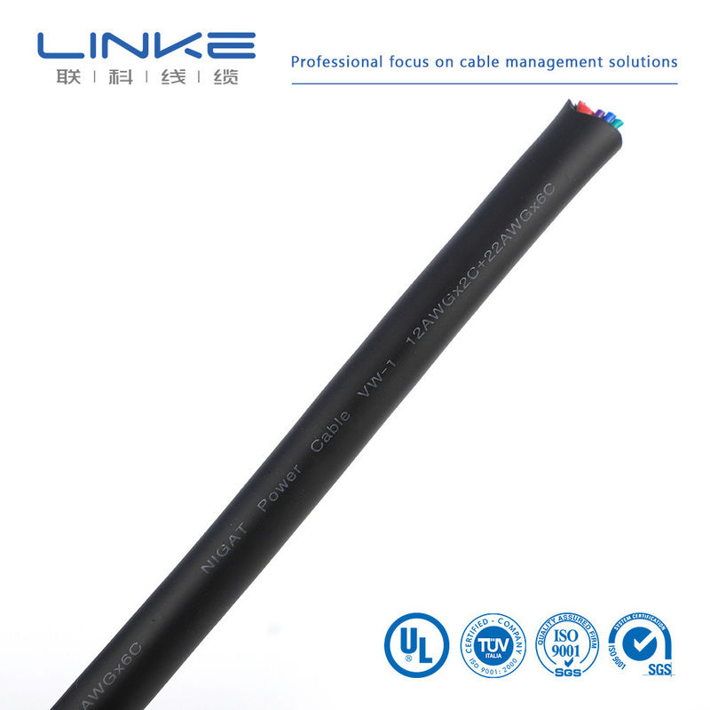 Высоковольтное двойное защитное консервированное медное автомобильное кабель для применения на низком и среднем напряжении