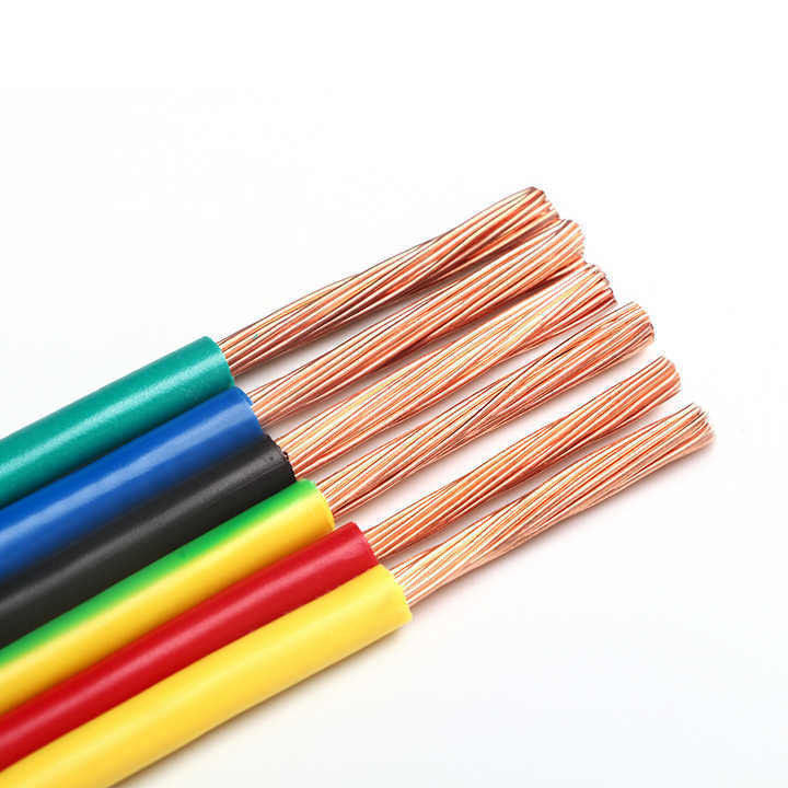 Огнестойкий электрический провод с 1,5 мм 2,5 мм консервированным медным проводником и изоляцией из ПВХ