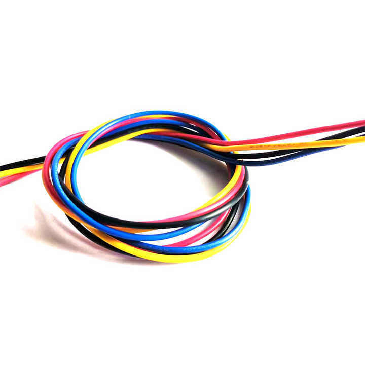4 ядра изолированного ПВХ-буса Профинет скрученная пара защищенный Ethernet-кабель для промышленных электрических проводов