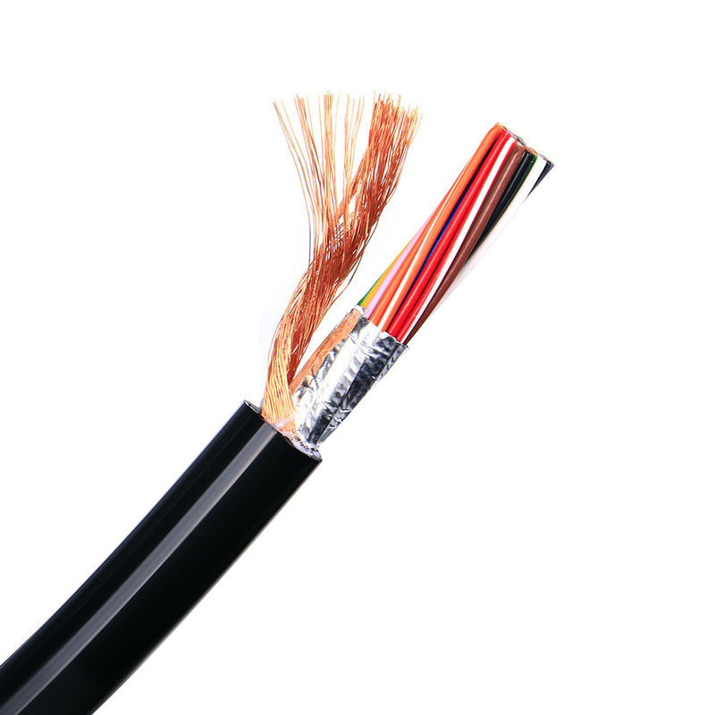 4 ядра изолированного ПВХ-буса Профинет скрученная пара защищенный Ethernet-кабель для промышленных электрических проводов