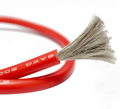 Износостойкий высокогибкий силиконовый изолированный медный кабель с высокой термостойкостью для электроустановок